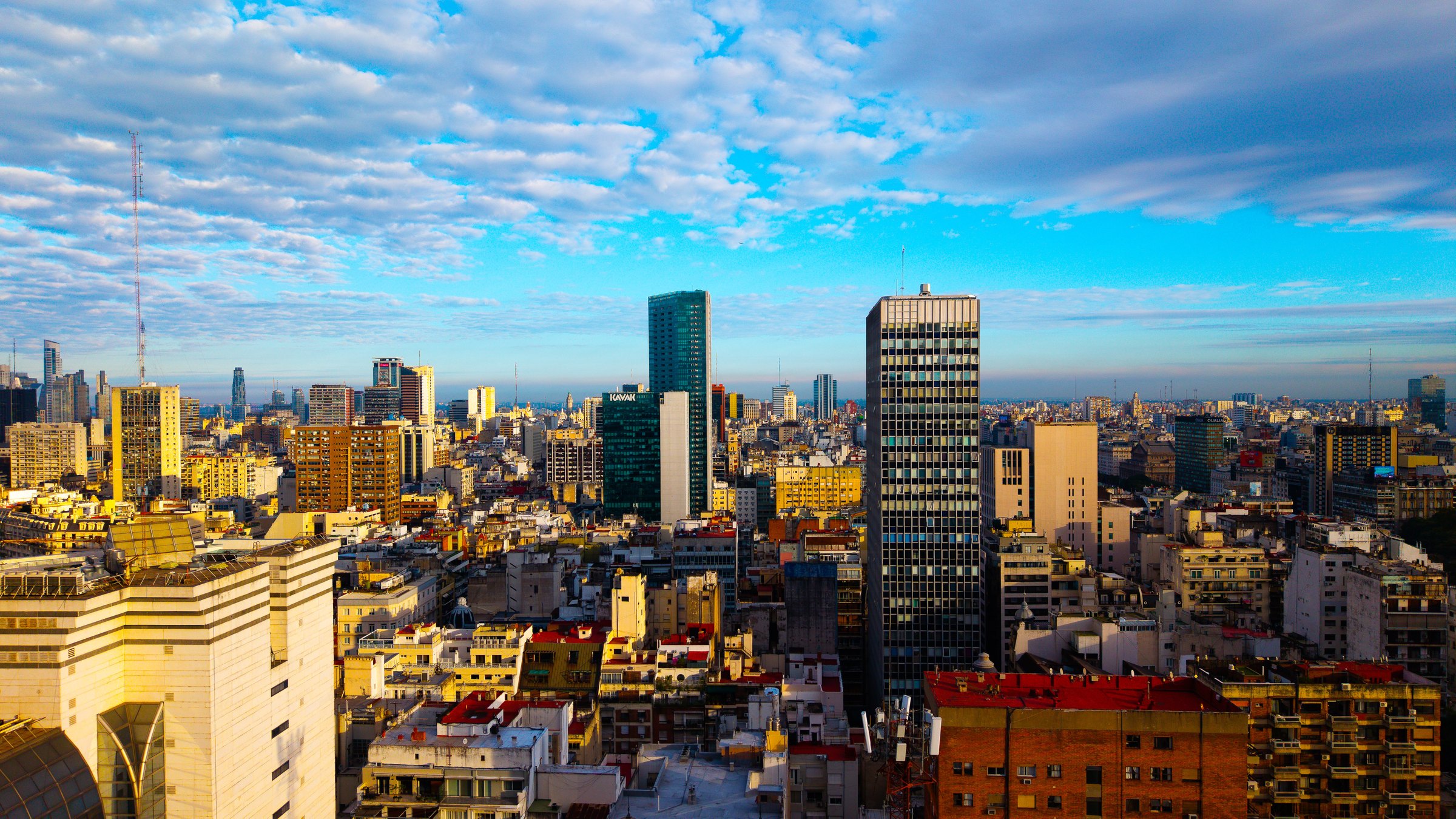 Downtown in Light, fine art photograph by Marcello Martins in Buenos Aires, Argentina