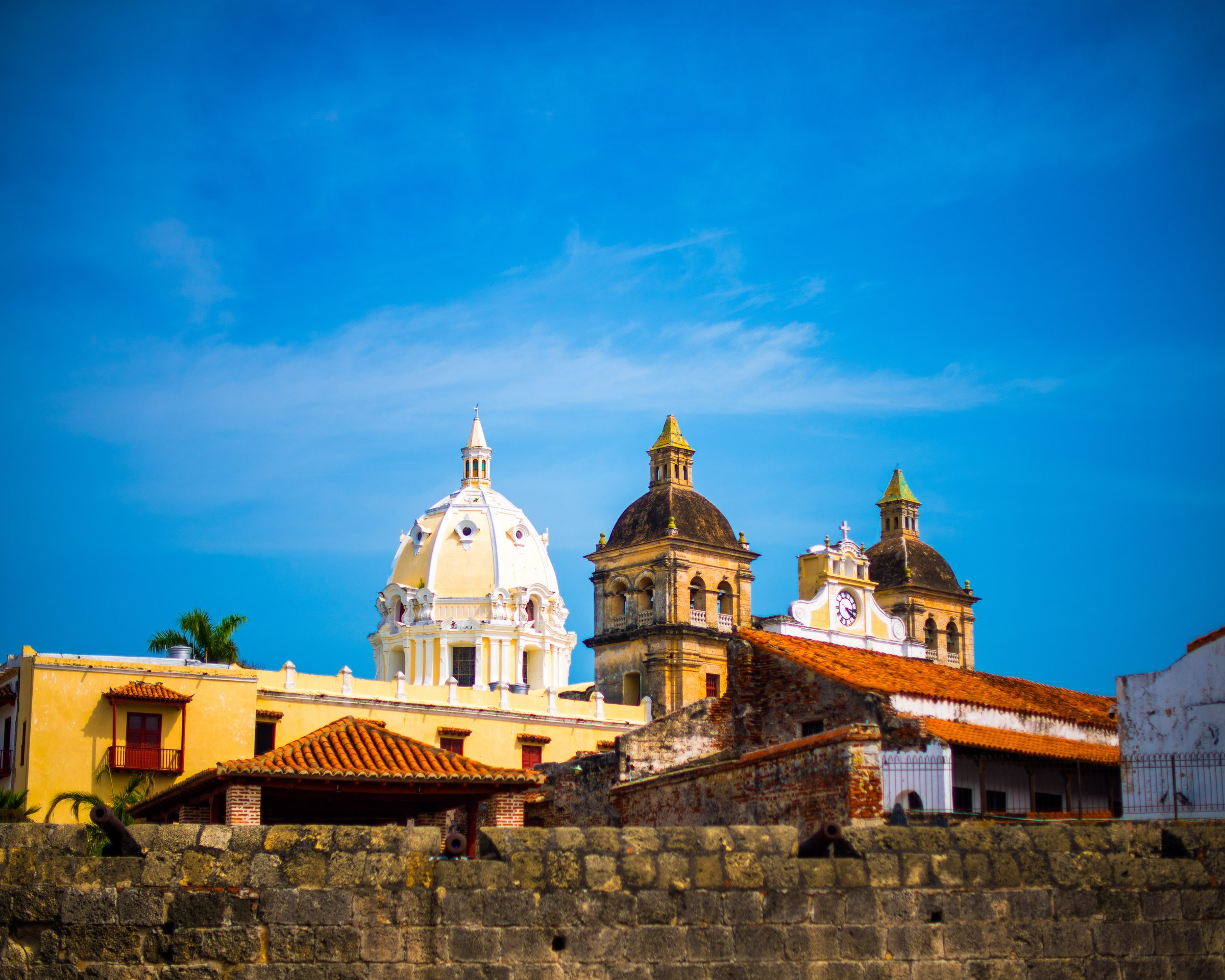 Historic Domes, fine art photograph by Marcello Martins in Cartagena, Colombia